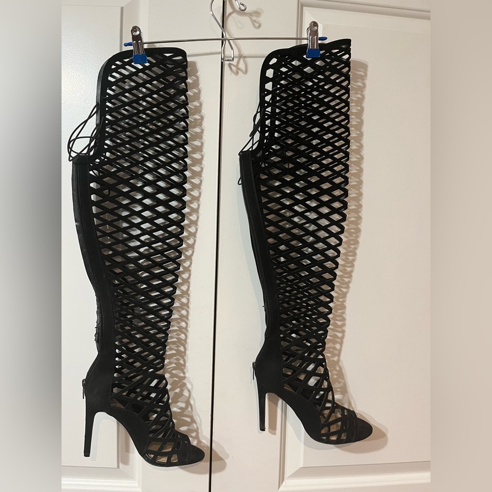 Vince Camuto Knee-High Gladiator Heel